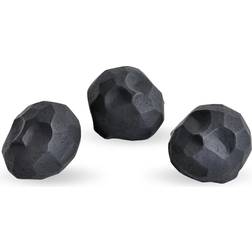 Cooee Design Design Pebble heads skulptur 3-pak Coal Dekorationsfigur