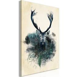 Canvas Forest Ghost Vertical 80x120 Billede