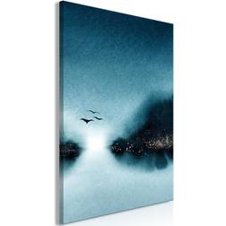 Canvas Flight at Dawn Vertical 80x120 Billede