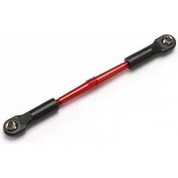 Traxxas 5595 Turnbuckle Styrstag 61mm Komplett Aluminium Röd Jato