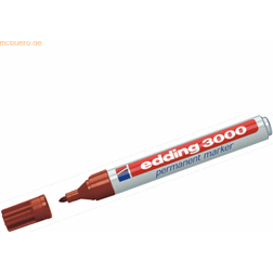 Edding 3000 Nachfüllbarer Permanentmarker 1,5 mm Braun