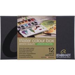 Rembrandt Artists' Quality Landscape Selection Water Colour Box 12-pack