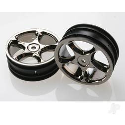 Traxxas WHEELS, TRACER 2.2" (BLACK CHR