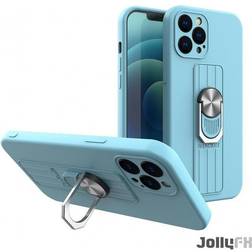 Hurtel Ring Case Silicone Case With Finger Grip And Stand For Iphone 11 Pro Max