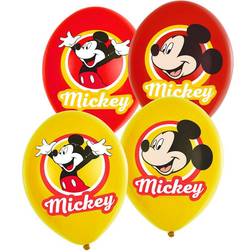 Amscan Mickey Mouse Balloner Gule Røde