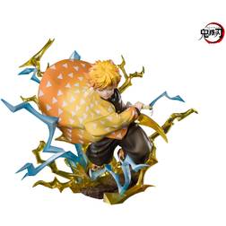 Bandai Demon Slayer: Kimetsu no Yaiba Zenitsu Agatsuma Thunderclap and Flash FiguartsZERO Statue