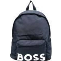 HUGO BOSS Logo Backpack J20372-849, Unisex, Ryggsäck, marinblå