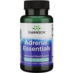 Swanson Adrenal Essentials 60 vcaps 60 pcs