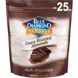 Blue Diamond Dark Chocolate Flavored Almonds 25oz