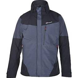 Berghaus Men's Arran Waterproof Jacket - Dark Grey/ Black