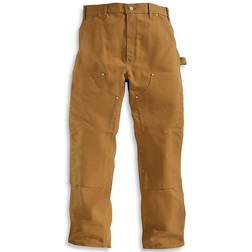Carhartt Loose Fit Firm Duck Double Front Utility Work Pant Brown