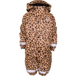 Lindberg Vattnadal Rain Baby Overall Fleece - Beige