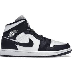 Nike Air Jordan 1 Mid SE W - White/Black/White