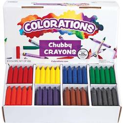 Colorations Chubby Crayons Set of 200