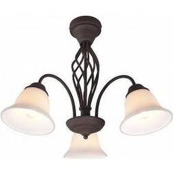 Trio Lighting Rustica Ceiling Flush Light ∅ 55cm