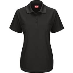 Red Kap Women's Short Sleeve Performance Knit Pocketless Core Polo