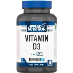 Applied Nutrition Vitamin D3 90 Stk.