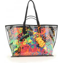 MCM Abstract Pattern Printed Tote Bag - MT