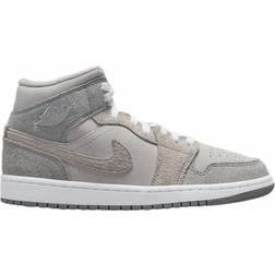 Nike Air Jordan 1 Mid SE W - Particle Grey/White