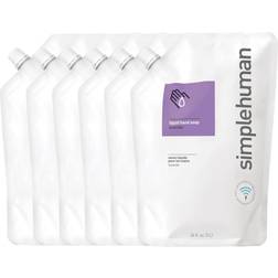 Simplehuman Liquid Hand Soap Lavender Refill 6-pak