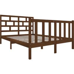 vidaXL Bed Frame Solid Pine 69.5cm 120x190cm