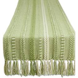 DII Farmhouse Braided Bordsduk Svart, Guld, Brun, Beige, Grå, Grön, Blå, Röd (182.9x38.1cm)