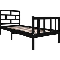 vidaXL Bed Frame Solid Pine 69.5cm Sängram 75x190cm