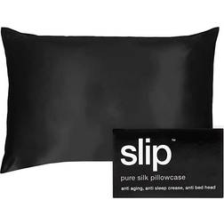 Slip Silk Pillowcase King Navy Blauw