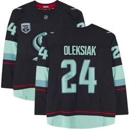 Fanatics Seattle Kraken Jamie Oleksiak 24. Breakaway Jersey with Inaugural Season Jersey Patch