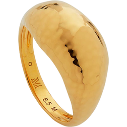 Monica Vinader Gaia Dome Ring - Gold