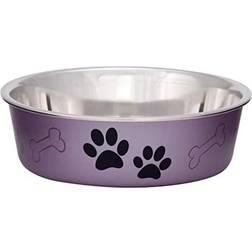 Loving Pets Bella Bowl Metallic Medium