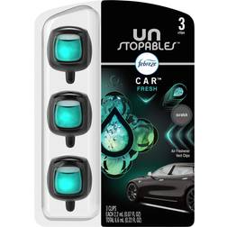 Febreze Unstopables Car Air Freshener 3pcs