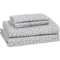 Amazon Lightweight Super Soft Bed Sheet Grey (259x228.6cm)