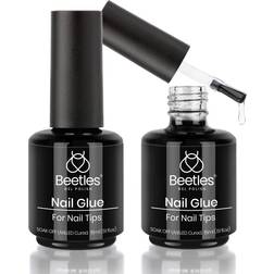 Beetles Nail Glue Gel Polish 2-pack