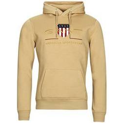 Gant Archive Shield Hoodie - Hazelwood Beige