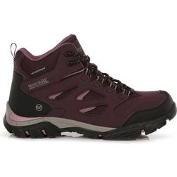 Regatta Holcombe Mid W - Dark Burgundy/Black