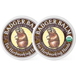 Badger Hardworking Hands Balm 56g 2-pack