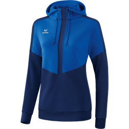 Erima Womens Squad Hoody - New Royal/New Navy