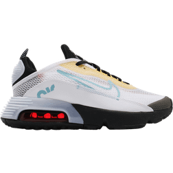 Nike Air Max 2090 GS - White/Black/Speed Yellow/Bleached Aqua