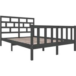 vidaXL Bed Frame Solid Pine 69.5cm Sängram 160x200cm