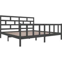 vidaXL Bed Frame Solid Pine 69.5cm Sängram 180x200cm