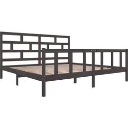vidaXL Bed Frame Solid Pine 69.5cm Bettrahmen