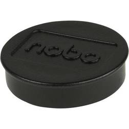 Nobo Magnet 38mm 2,5kg sort pakke a 10