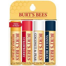 Burt's Bees Lip Balm 4 Pcs