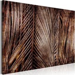 Canvas Dark Palms Wide 60x40 Billede