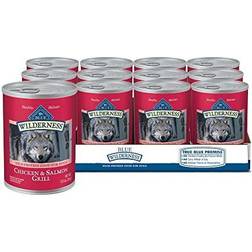 Blue Buffalo Buffalo Wilderness High Protein, Natural Dog Salmon & Chicken Grill 12.5-oz cans