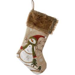 National Tree Company Alpine Hat Snowman Stocking 21"