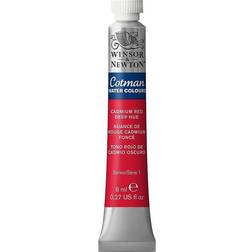 Winsor & Newton Winsor & Newton Cotman akvarelfarve 8 ml tube – Cadmium Red Deep Hue 098