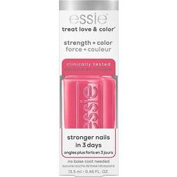 Essie Treat Love + Color Strength + Color In Punch It Up Pink