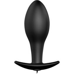 Pretty Love Anal Plug Black Anchor with Remote Control
